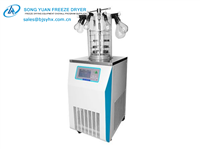 LGJ-18S Multi Manifold Top Press Type Experimental Freeze Dryer